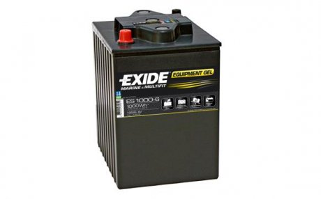 Акумулятор 190Ah-6v EXIDE Гель (245x190x275), R+ ES1000-6