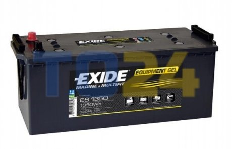 Акумулятор 120Ah-12v EXIDE Гель (513x189x223), L+ ES1350
