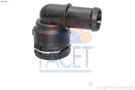 Фланец системи охлаждения Audi A3 (03-13)/VW Golf (04-13)/Skoda Octavia (04-13) 260021