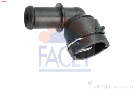 Фланец системи охлаждения Audi A1, A3 (03-13)/VW Golf (03-17)/Skoda Octavia (04- 260023