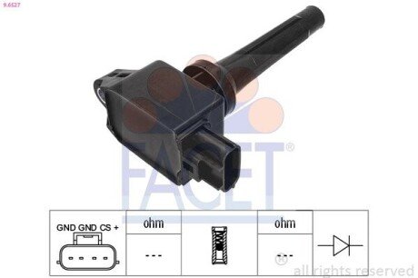 Катушка зажигания 9.6527