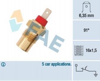 Термовимикач FAE 35101 (фото 1)