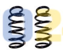 Пружина подвески передняя FT12249K