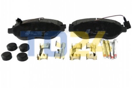 Колодки тормозные дисковые передние комплект CITROEN Jumper 06-н.в, FIAT DUCATO 06-н.в. FAST FT29155HD (фото 1)