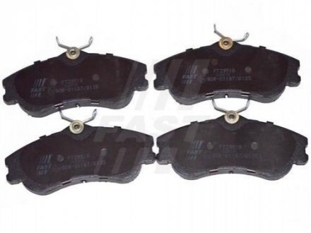 Дисковые тормозные колодки (передние) FAST FT29516 (фото 1)