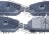 Дисковые тормозные колодки (передние) FEBEST 0101-AGV10F (фото 1)