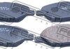 Дисковые тормозные колодки (передние) FEBEST 0201-C11F (фото 1)