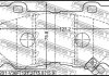 Дисковые тормозные колодки (передние) FEBEST 0201-V36F (фото 2)