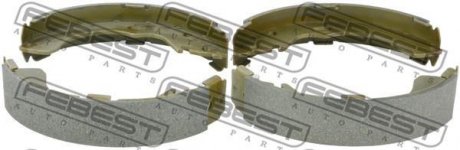 Барабанные тормозные колодки (задние) FEBEST 0502-GFR (фото 1)