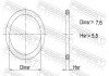 КІЛЬЦЕ УЩІЛЬНЮВАЧ ФОРСУНКИ УПРИСКУВАННЯ ПАЛИВА 76X FEBEST 05400-001 (фото 2)