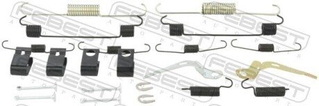 МОНТАЖНИЙ КОМПЛЕКТ БАРАБАННИХ КОЛОДОК 0704-JB625-KIT