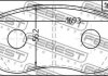 Тормозные колодки (передние) FEBEST 2501-BOXF (фото 2)