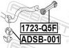 Втулка переднего стабилизатора FEBEST ADSB-001 (фото 2)