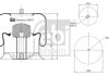Пневмоподушка FEBI 39870 (фото 1)