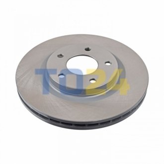 Тормозной диск (передний) FEBI 108436 (фото 1)