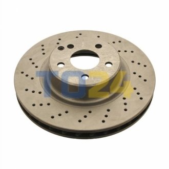 Тормозной диск (передний) FEBI 21086 (фото 1)