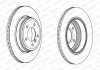 Тормозные диски - 2 шт. (задние) FERODO DDF1260C (фото 2)