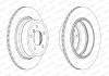 Тормозной диск (задний) FERODO DDF1868C1 (фото 1)
