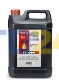 Гальмівна рідина FERODO FBZ500 (фото 1)