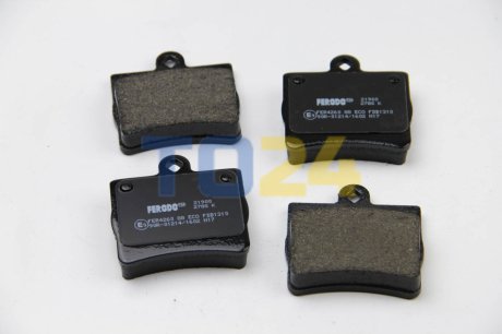 Дисковые тормозные колодки (задние) FERODO FDB1310 (фото 1)