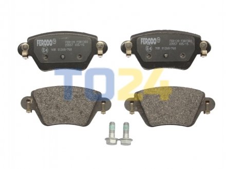 Дисковые тормозные колодки (задние) FERODO FDB1380 (фото 1)