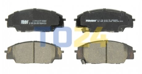 Дисковые тормозные колодки (передние) FDB1444