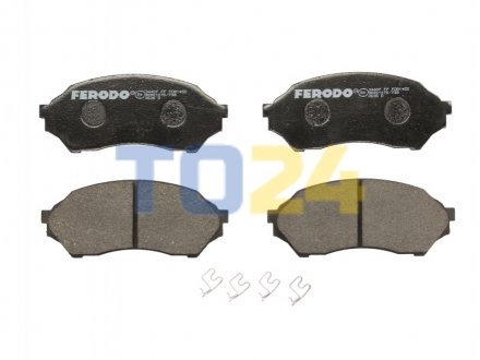 Дисковые тормозные колодки (передние) FERODO FDB1455 (фото 1)