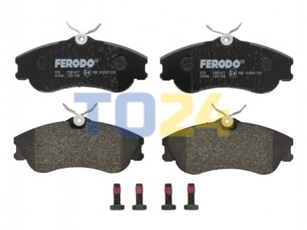 Дисковые тормозные колодки (передние) FERODO FDB1477 (фото 1)