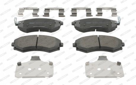 Дисковые тормозные колодки (передние) FERODO FDB1737 (фото 1)