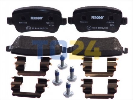 Дисковые тормозные колодки (задние) FERODO FDB1798 (фото 1)