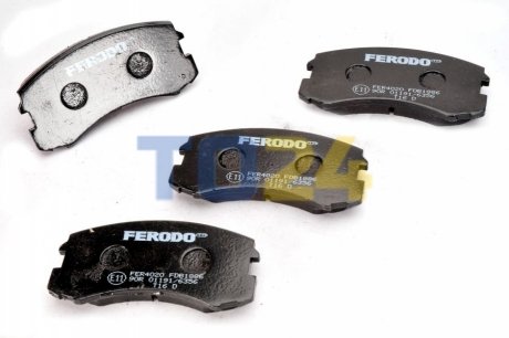 Дисковые тормозные колодки (передние) FERODO FDB1886 (фото 1)