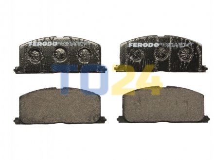 Дисковые тормозные колодки (передние) FERODO FDB308 (фото 1)