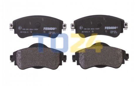 Дискові гальмівні колодки (передні) FERODO FDB4336 (фото 1)