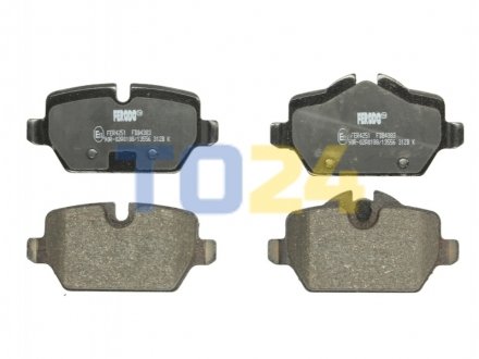 Дисковые тормозные колодки (задние) FERODO FDB4383 (фото 1)