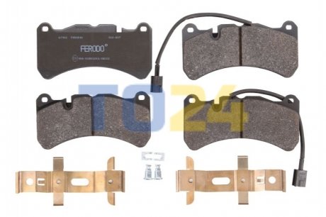 Дисковые тормозные колодки (передние) FERODO FDB4846 (фото 1)