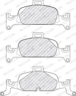 Дисковые тормозные колодки (передние) FDB5101