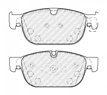 Тормозные колодки, дисковые. FDB5117