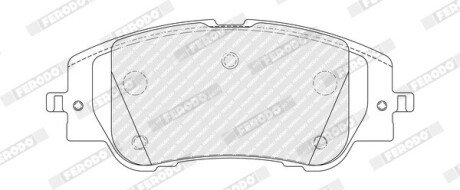 Тормозные колодки FDB5507