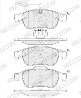 Тормозные колодки FDB5541