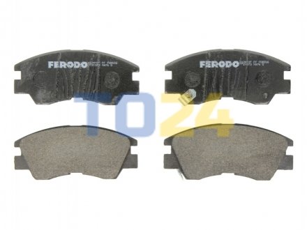 Дисковые тормозные колодки (передние) FERODO FDB556 (фото 1)