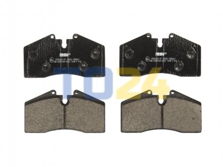 Дисковые тормозные колодки (задние) FERODO FDB560 (фото 1)