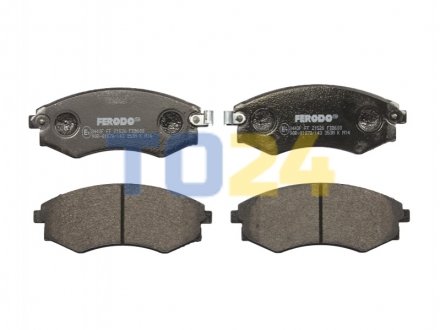 Дисковые тормозные колодки (передние) FERODO FDB600 (фото 1)