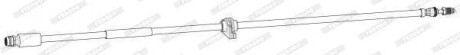 Шланг гальмівний (передній) BMW X3 (F25), X4 (F26) 2.0-3.0D 10- (740mm/M10x1/M10x1) FHY3385