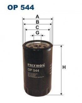 Масляний фільтр FILTRON OP 544 (фото 1)