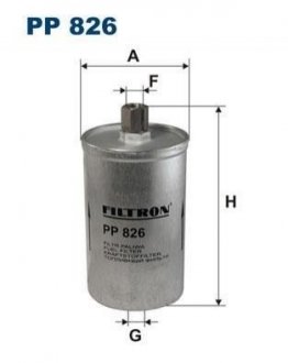 Паливний фільтр FILTRON PP 826 (фото 1)