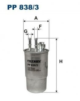 Топливный фильтр FILTRON PP 838/3 (фото 1)