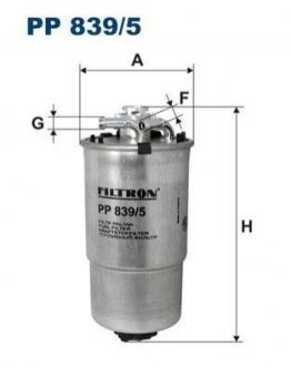 Топливный фильтр FILTRON PP 839/5 (фото 1)