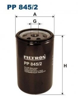 Топливный фильтр FILTRON PP 845/2 (фото 1)