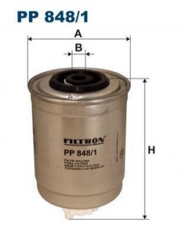 Паливний фільтр FILTRON PP 848/1 (фото 1)