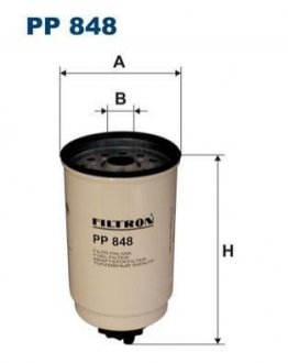 Паливний фільтр FILTRON PP 848 (фото 1)